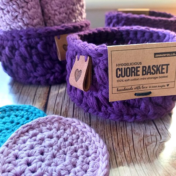 Annarella - Cuore basket - English Lavender