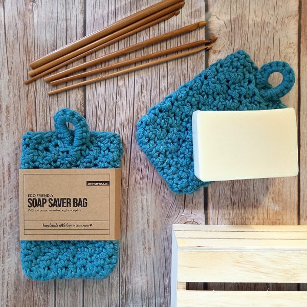 annarella - Reusable soap saver bag - Wildflower Meadow