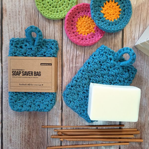 annarella - Soap saver bag - Wildflower Meadow