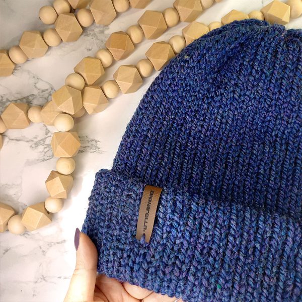 Alpaca Elemental beanie - Adult, Denim