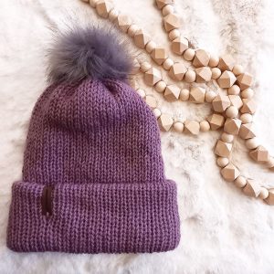 Alpaca Elemental beanie - Adult, Orchid